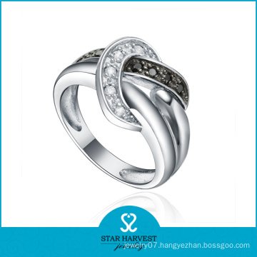 OEM Accepted Bead 925 Sterling Silver Ring Design (R-0582)